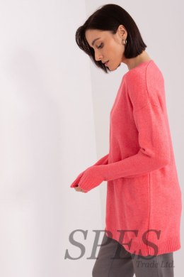 Sweter Damski Model TO-SW-1810.84P Coral - Rue Paris