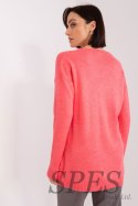 Sweter Damski Model TO-SW-1810.84P Coral - Rue Paris