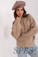 Beret Model AT-CZ-231305.82P Dark Beige - AT