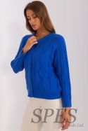 Sweter Damski Model AT-SW-2346-2.99P Cobalt - AT