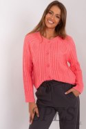 Sweter Damski Model AT-SW-2346-2.99P Coral - AT