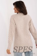 Sweter Damski Model AT-SW-23525.21 Beige - AT