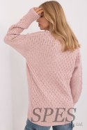 Sweter Damski Model AT-SW-23525.21 Light Pink - AT