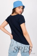 T-shirt Damski Model RV-TS-4832.42P Navy - BFG