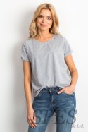 T-shirt Damski Model RV-TS-4838.42P Grey - BFG