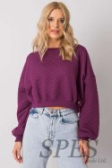 Bluza Damska Model RV-BL-7450.64 Dark Violet - BFG Hurtownia odzieży on-line, moda damska, bielizna i obuwie dla kobiet - Matter