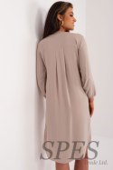 Sukienka Model D73761M30427A Dark Beige - Sublevel