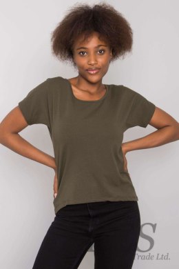 T-shirt Damski Model RV-TS-4693.68 Khaki - BFG