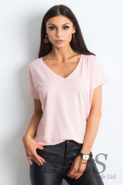 T-shirt Damski Model RV-TS-4832.02P Light Pink - BFG