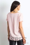 T-shirt Damski Model RV-TS-4832.02P Light Pink - BFG