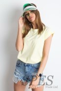 T-shirt Damski Model RV-TS-4833.24P Light Yellow - BFG