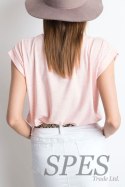 T-shirt Damski Model RV-TS-4833.90P Light Pink - BFG