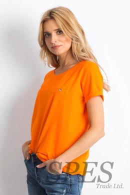 T-shirt Damski Model RV-TS-4838.47P Orange - BFG