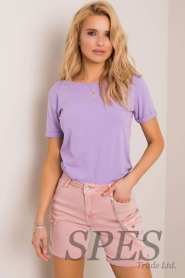 T-shirt Damski Model RV-TS-5671.05P Light Violet - BFG