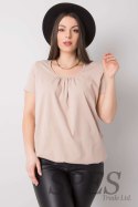 T-shirt Damski Model RV-TS-6320.85P Beige - BFG