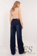 Spodnie Jeansowe Model D80016BD62456D283 Navy - Sublevel