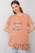 T-shirt Damski Model FA-TS-6892.88 Camel - Fancy