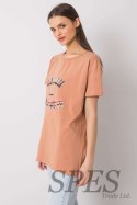 T-shirt Damski Model FA-TS-6892.88 Camel - Fancy