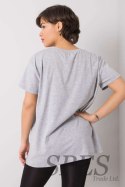 T-shirt Damski Model FA-TS-6892.88 Grey - Fancy