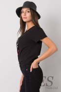 T-shirt Damski Model FA-TS-7196.74P Black - Fancy