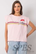 Tshirt Damski Model FA-BZ-7139.73P Light Pink - Fancy