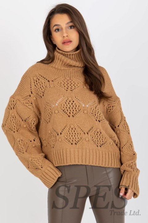 Sweter Damski Model EM-SW-1037-01.24X Camel - EM