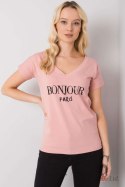 T-shirt Damski Model FA-TS-7161.32P Light Pink - Fancy