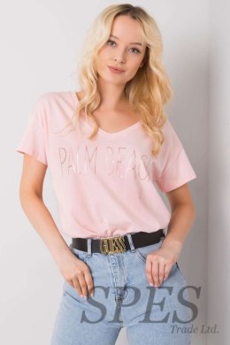 T-shirt Damski Model FA-TS-7198.27P Light Pink - Fancy