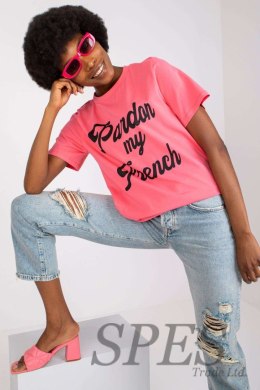 T-shirt Damski Model FA-TS-7677.91P Pink - Fancy