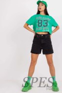 T-shirt Damski Model FA-TS-7684.86 Green - Fancy