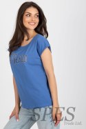 T-shirt Damski Model FA-TS-8515.46 Dark Blue - Fancy