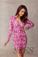 Sukienka Model SUK0389 E19 Pink - Roco Fashion