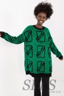 Sweter Damski Model BA-SW-0277.02 Green - Badu