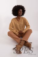 Sweter Damski Model BA-SW-0577.02P Camel - Badu