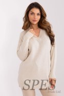 Sweter Damski Model BA-SW-0577.32X Light Beige - Badu