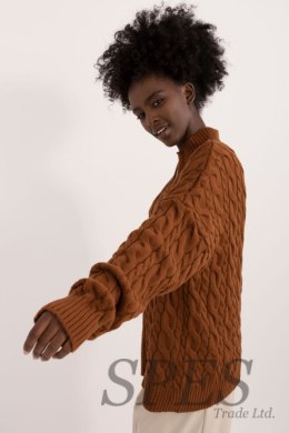 Sweter Damski Model BA-SW-0617.04 Brown - Badu