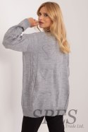 Sweter Damski Model BA-SW-12055.14X Grey - Badu