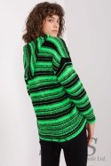 Sweter Damski Model BA-SW-8000.51P Black/Green - Badu