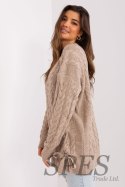 Sweter Damski Model BA-SW-8027.46P Dark Beige - Badu