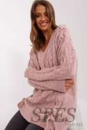 Sweter Damski Model BA-SW-8027.46P Light Pink - Badu