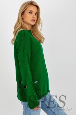 Sweter Damski Model BA-SW-8043.08X Dark Green - Badu