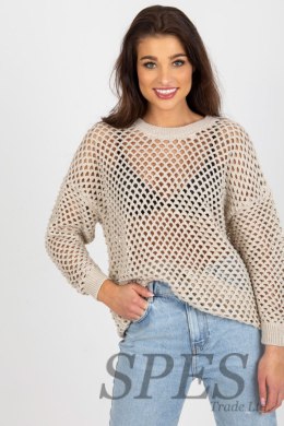 Sweter Damski Model BA-SW-9006.38P Beige - Badu