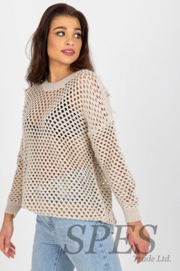 Sweter Damski Model BA-SW-9006.38P Beige - Badu