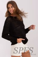 Sweter Damski Model BA-SW-9007.85P Black - Badu