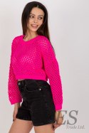 Sweter Damski Model BA-SW-9008.35P Fluo Pink - Badu