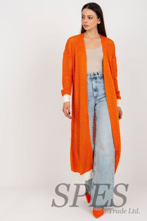 Sweter Kardigan Model BA-SW-8039.39P Orange - Badu