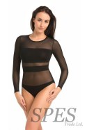 Body Model Stripy 2405 Black - Teyli