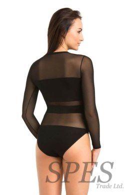 Body Model Stripy 2405 Black - Teyli