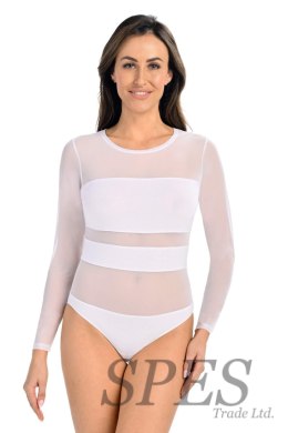 Body Model Stripy 2405 White - Teyli