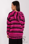 Sweter Damski Model BA-SW-8000.56P Black/Pink - Badu